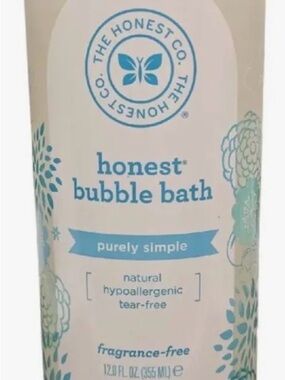 2 pack The Honest Co. Honest bubble Bath 22 oz